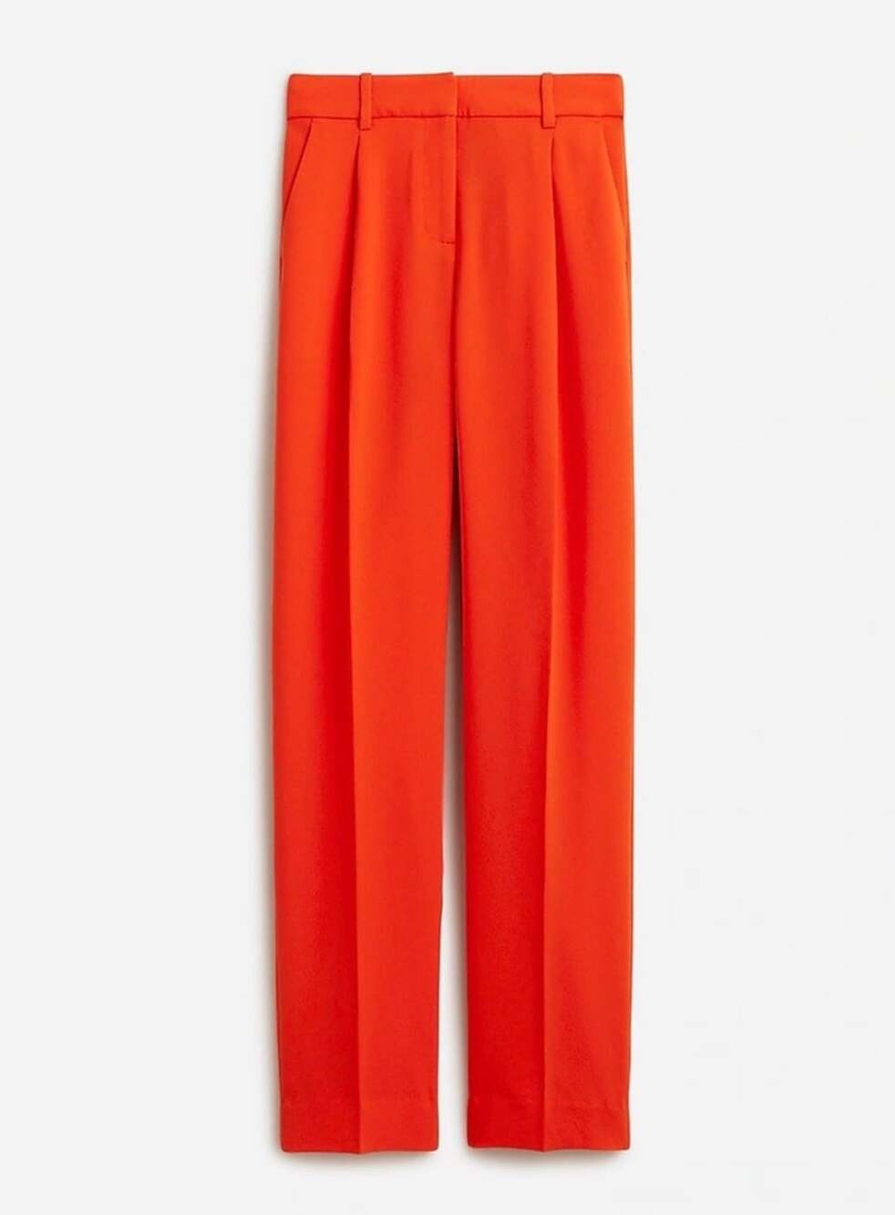 J.Crew Essential Pant Size 14 Red Wide Leg Trousers